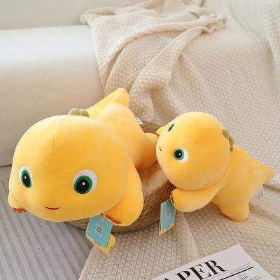 Milk Dragon Doll Plush Toy Milk Dinosaur Doll Throw Pillow Keychain Gift