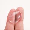 1 Pack Length 10-50mm Transparent Clear Flat Oval Glass Cabochon Diy Charm Pendant Jewelry Accessories For Fashion DIY Jewelry
