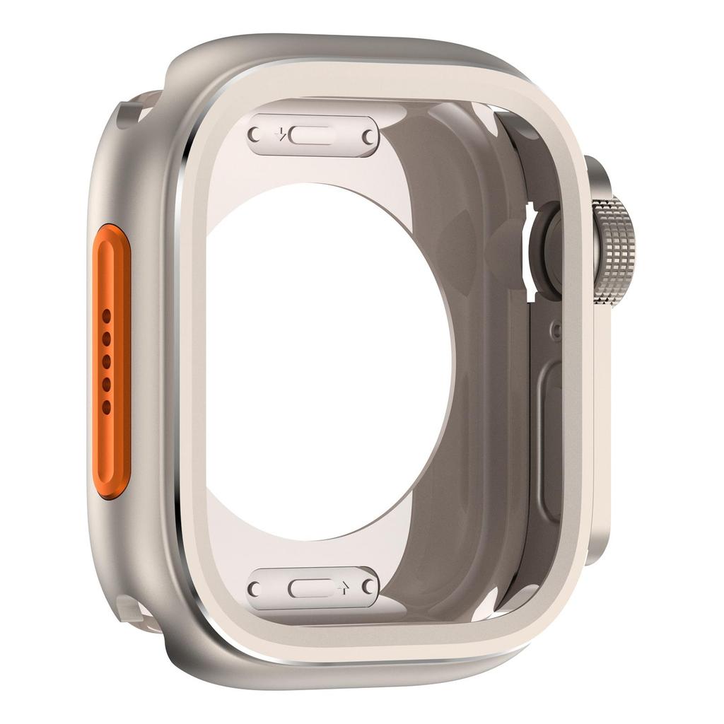 Metallramfodral för Apple Watch Ultra3 49mm S11 46mm 45mm SE3 44mm Skyddskåpa för IWatch Serie 11 10 9 8 7 6 5 4 SE3 Ingen G