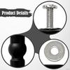 1 Pair of Toilet Seat Screws And Bolts, Easy Installation Accessories, High-quality, Replacement