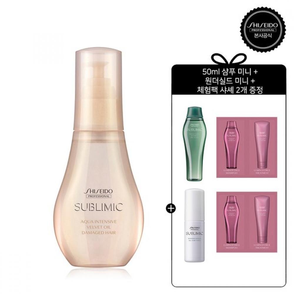 Shiseido Professional Aqua Intensive Velvet Oil 100ml Single option