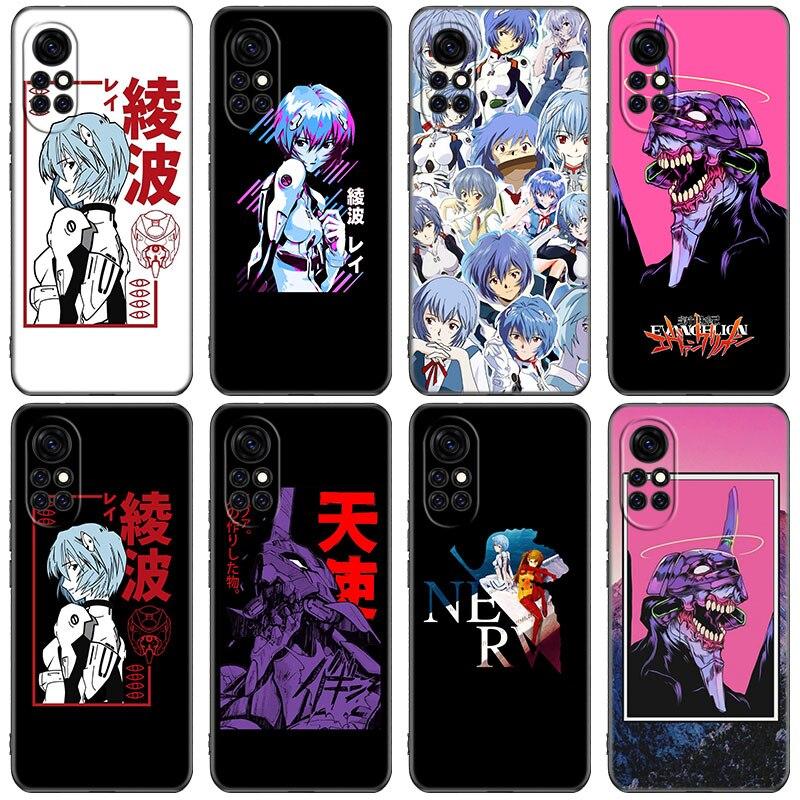 

Anime Girl Mech Phone Case For Huawei Honor 50 SE 30S Mate 30 20 10 Lite 60 40 Nova 9 8 Pro Y60 8i 7i 7SE 5T Premium Black Cover