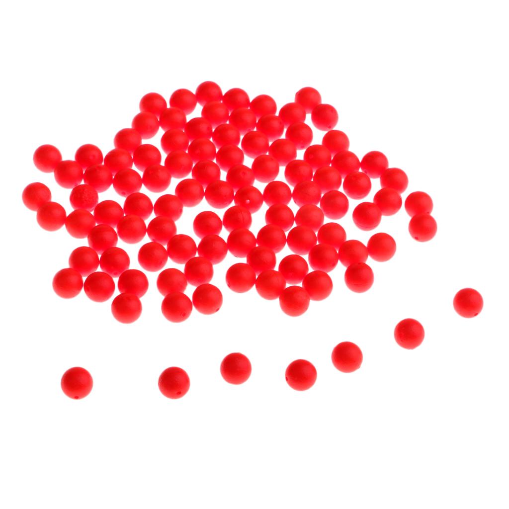 200x Float Bobbers Fishing Ball Indication Eva Foam Strike Sports