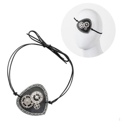 Halloween Pirate Eye Patch Decorative Mask for Birthday Gift