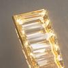 Italian LED Light Luxury Crystal Wall Lamp Home Living Room Background Wall Decoration Bedroom Bedside Line Wall Lamp Decor Lamp