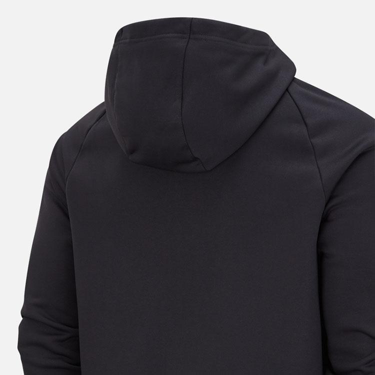 Nike Fleecová rychleschnoucí potištěná ležérní mikina Standardní pánské mikiny s kapucí Černá DJ0294-010