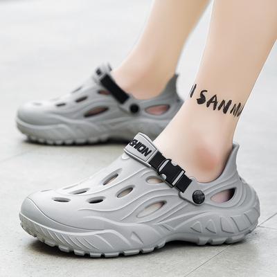 Men's Outdoor Sandals Sport Slippers Beach Slides Breathable Clogs Men Casual Garden Shoes Non-slip Hiking Men Outdoor Sandals