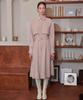 BIBYSEOB Trench Jacket Tuck Dress Beige [T33]