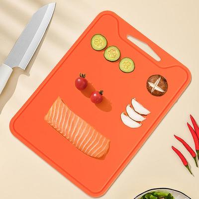 Silikon Schneidebrett Rutschfeste Küchenmatte für Fleisch und Gemüse Spülmaschinenfest Silikon Hackbretter BPA