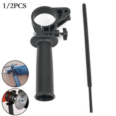 Black Electric Drill Handle Comfortable Grip Replacement Grinding Machine