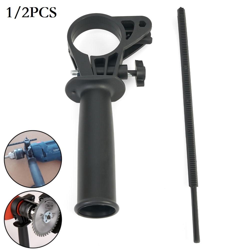 Black Electric Drill Handle Comfortable Grip 40-43mm