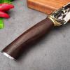 High-Carbon Steel Forged Butcher Boning Knife Kitchen Meat Cleaver Handmade Fishing Knives with Wood Handle