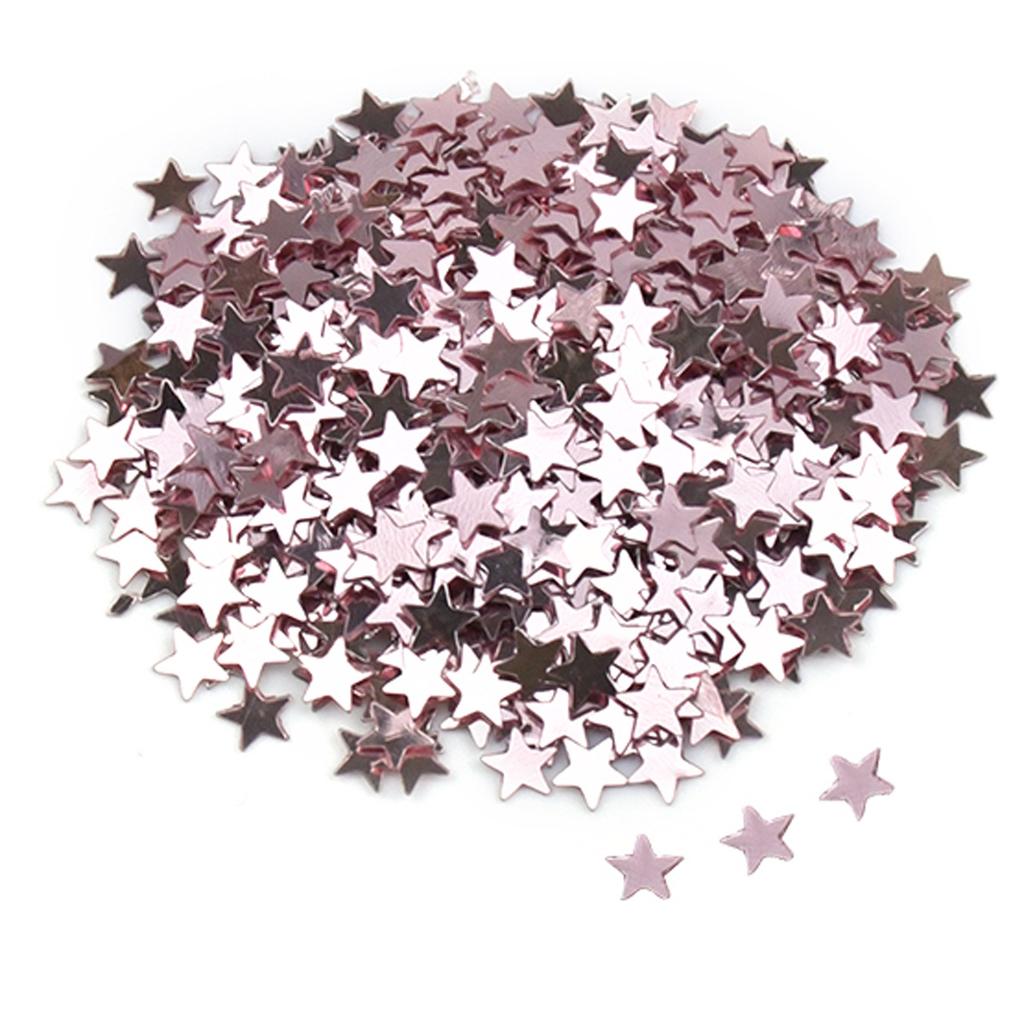 Wedding Decoration DIY Sequin Heart Star Confetti Scatter Accessories Crafts Sequin Birthday Party Festival Decoration Supplies
