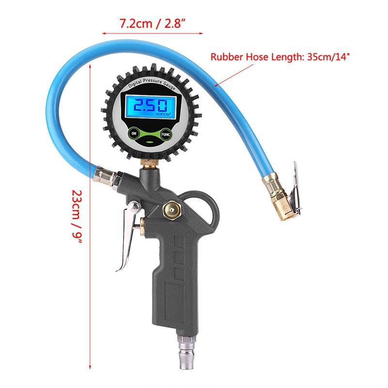 1Pc Car Motorcycle Tire Tyre Air Pressure Gauge Dial Meter Vehicle Bike Tester 1Pc Car Motorcycle Tire Tyre Air Pressure Gauge Dial Meter Vehicle Bike Tester