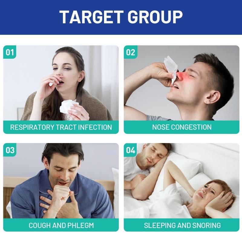 1PACK/15DAYS Magnetic Nose Patch, Breathing Aid