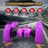 RC Stunt Car 360 Degree Rotation, 2.4GHz Double-sided Driving, Green/purple/blue, Kids Toy for Outdoor Play
