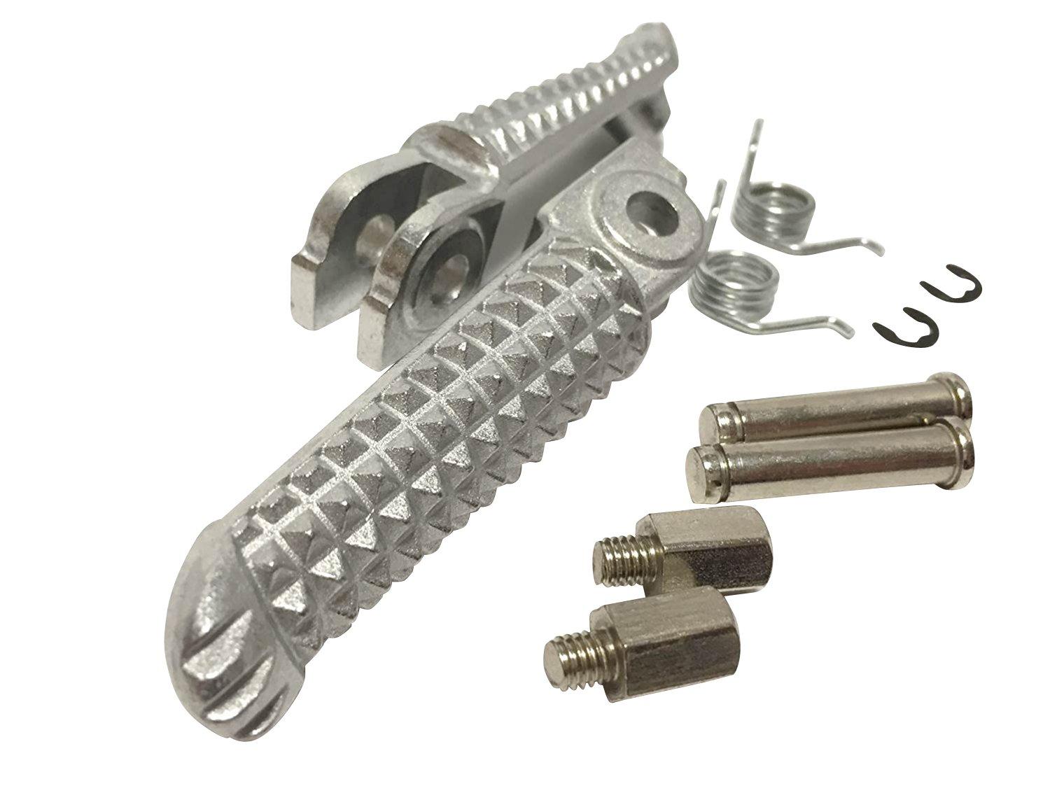 (nakira) Motorcycle Steps Metal XJR YZF-R1 YZF-R6 YZF-R25 439 Steps серебряный