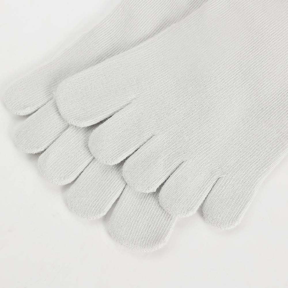 Ankle Hosiery Men's Five Finger Socks Cotton Male Mesh Five Toes Socks Sweat-absorbing   Sports