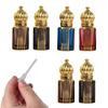 Empty Perfume Bottle Electroplating Essential Oil Bottle Sample Vial Mini Dropper Bottles  Travel