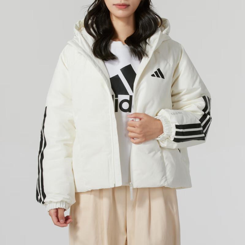 Женская пуховая куртка с капюшоном Adidas L
