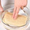 Natural Loofah Sponge for Dishes - Plant Fiber Scouring Pad Eco-Friendly Durable Kitchen Cleaning Cloth Non-Scratch Pot Scrubber