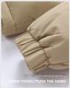 Men's 2025 Winter Cotton Jacket: Thick, Warm, Detachable Hood, Trendy Cold-Protection Outerwear