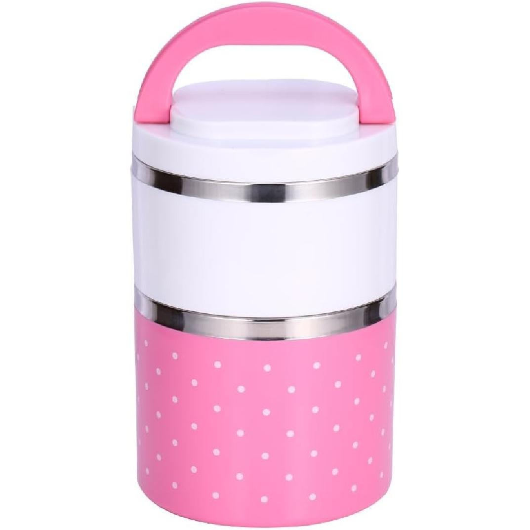 Raguso Stainless Steel Insulation Lunch Box tainless Steel Boxes Portable Insulation Thermo Thermal Lunch Box Food Container