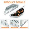 Stainless Steel Charcoal Basket - Set of 1/2pcs Grill Baskets Stainless Steel Charcoal Holder for BBQ Grilling Weber Char