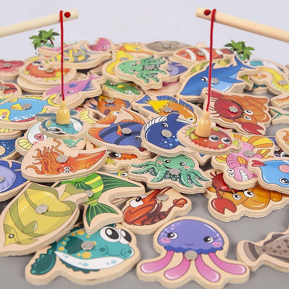 Parent-child Interactive Fshing Game Toys Fshing Game Busy Board Fishing Toys Fish Rod Toys