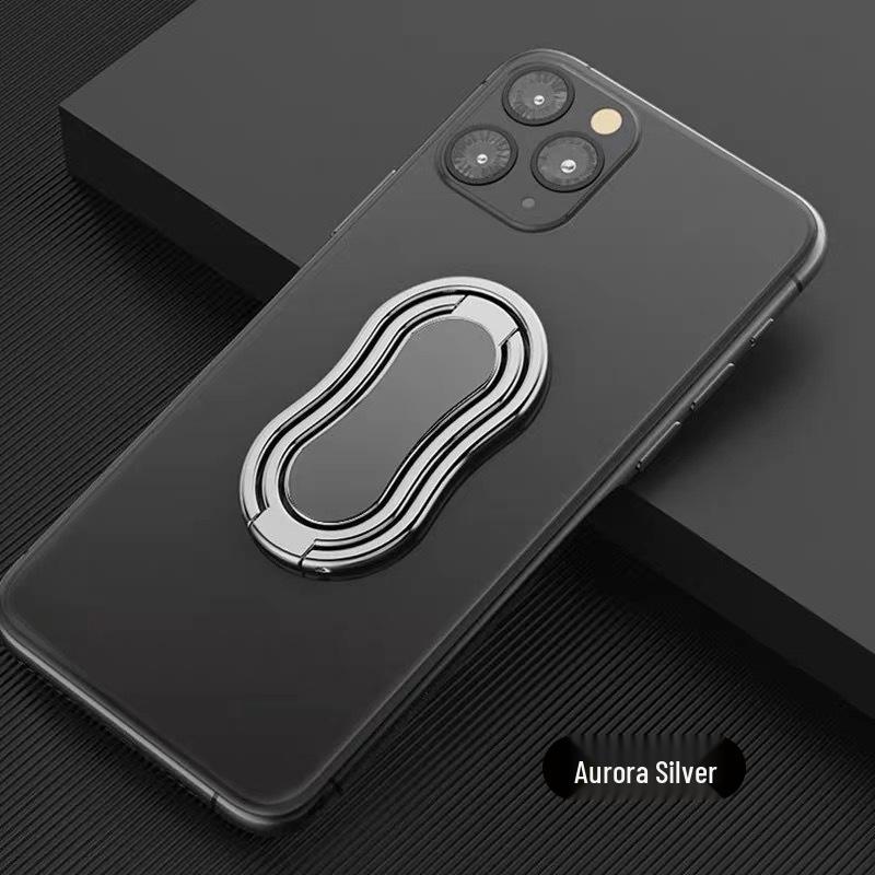 Gourd Rotatable Phone Stand: Invisible Foldable Ultra-thin Holder for Binge-Watching