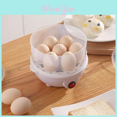 Stainless Steel Egg Cooker With Multifunction Boiling Steaming For Kitchen Home Food Prep