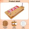 1 Adet Ahşap Kitap Presi Ciltleme Malzemeleri El Yapımı Kağıt Presi Ciltleme Presi Düz Kağıt Pres Makinesi Fotoğraf Albümü Kartı İçin
