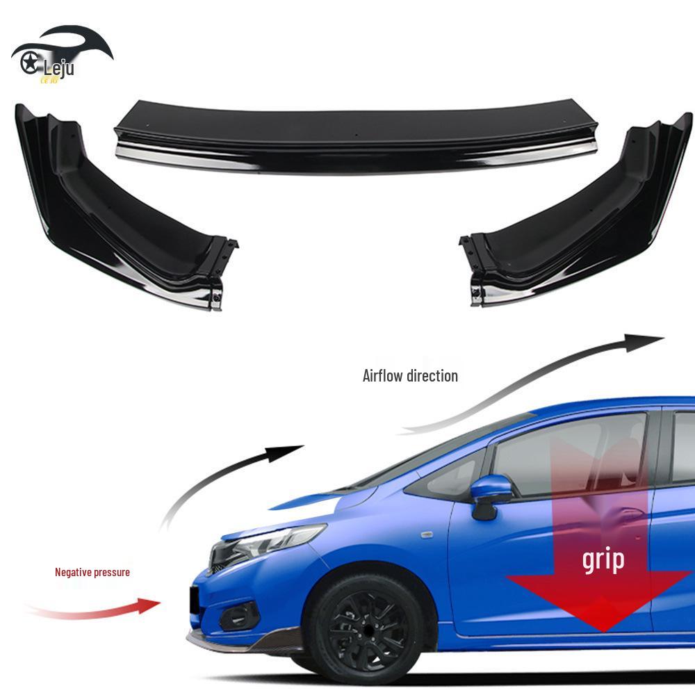 Honda Fit 2014-2017 Frontspoilerlippe, Dreiteilige Dekorationsmod