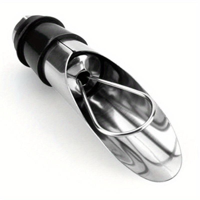 1 PC Stainless Steel Pourer Decanter Wine Aerator Pour Spout Bottle Stopper Wine Aerator Pourer Pouring Tool
