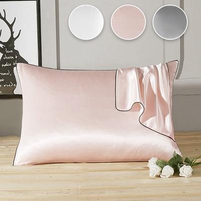 Hot Sale Pillowcase Mulberry Silk Pillow Cover Silky Satin Hair Beauty Pillow Case Comfortable Breathable Pillow Case Home Decor