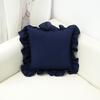 Bow Pillow Striped Cotton Girl Heart Floating Window Simple Decoration Home
