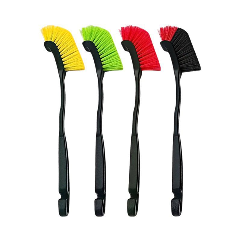 1pcs Car Wheel Tire Rim Detailing Brush Plastic Truck Wheel Wash Detail BrushesCleaner Tools Gap Detail Brushes Cleaning Tool