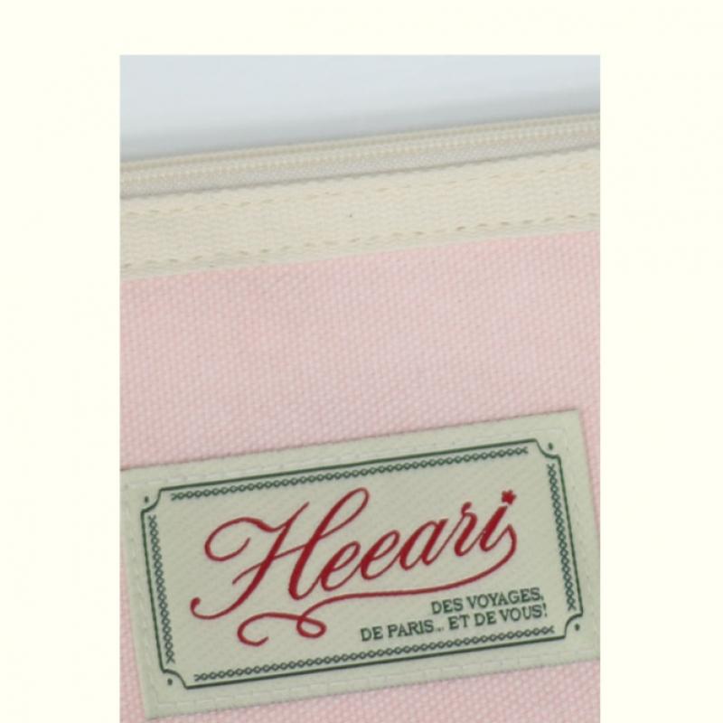 Bolsa de algodão Heeari Voyage rosa