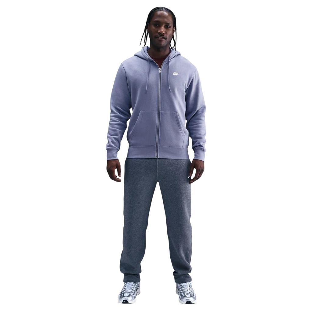 Nike Herren Sportbekleidung Club Kapuzenpullover mit durchgehendem Reißverschluss