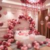1000Pcs Invisible Double Side Adhesive Dots for Balloon Craft 1.2cm Clear Dots Sticker Removable for Wedding Decoration