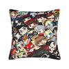 Atlus P-Personas 2 Fanart Pillow Cover Retro Trendy Pillow Case For Living Room Chair Comfy Pillowcases Gift