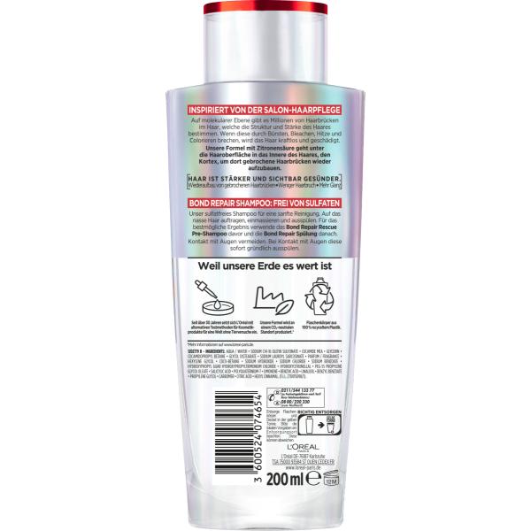LOREAL LOREAL PARIS ELVITAL Shampoo Bond Repair 200ml