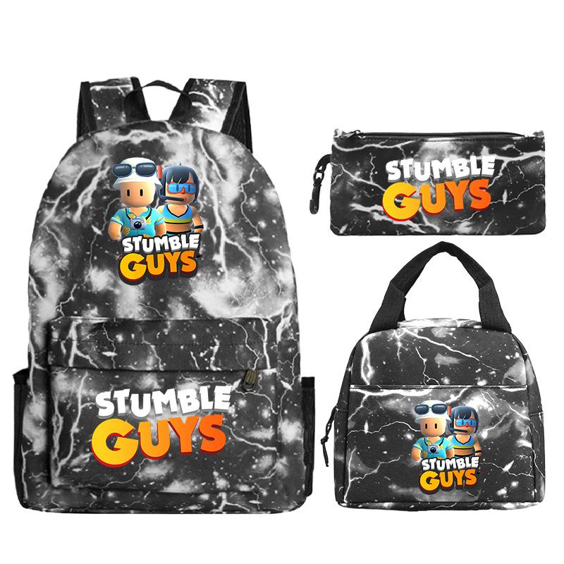 Collision party game merchandise print children explosion fashion school bag