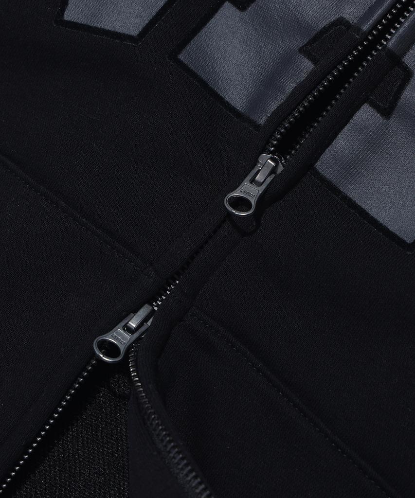 Rayfikers Ray Big Arch Logo Zip-Up Hoodie Mq6Tu145_Black