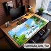 Custom Name Text Big Mouse Pad,Bibi Blocksberg Soft Non Slip Extended Desk Mat For Home Office