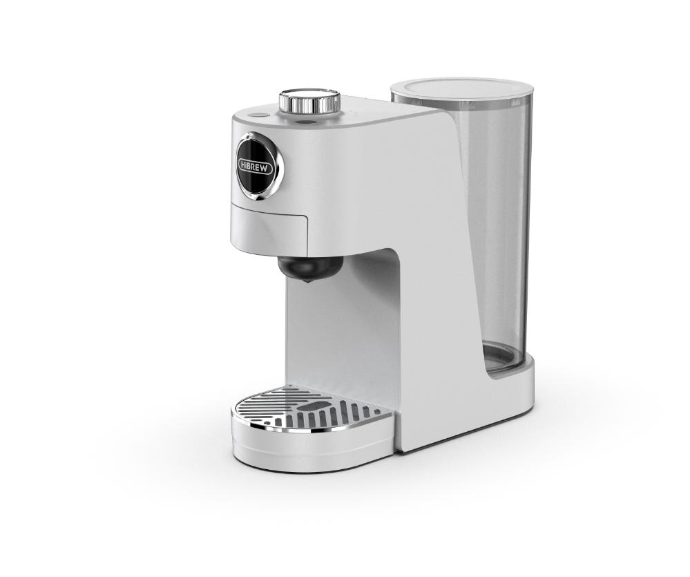 New HiBREW 3 In 1 Multiple Capsule Coffee Machine Hot/Cold DG Cappuccino Nes Small Capsule Ground Coffee Cafeteria H3C