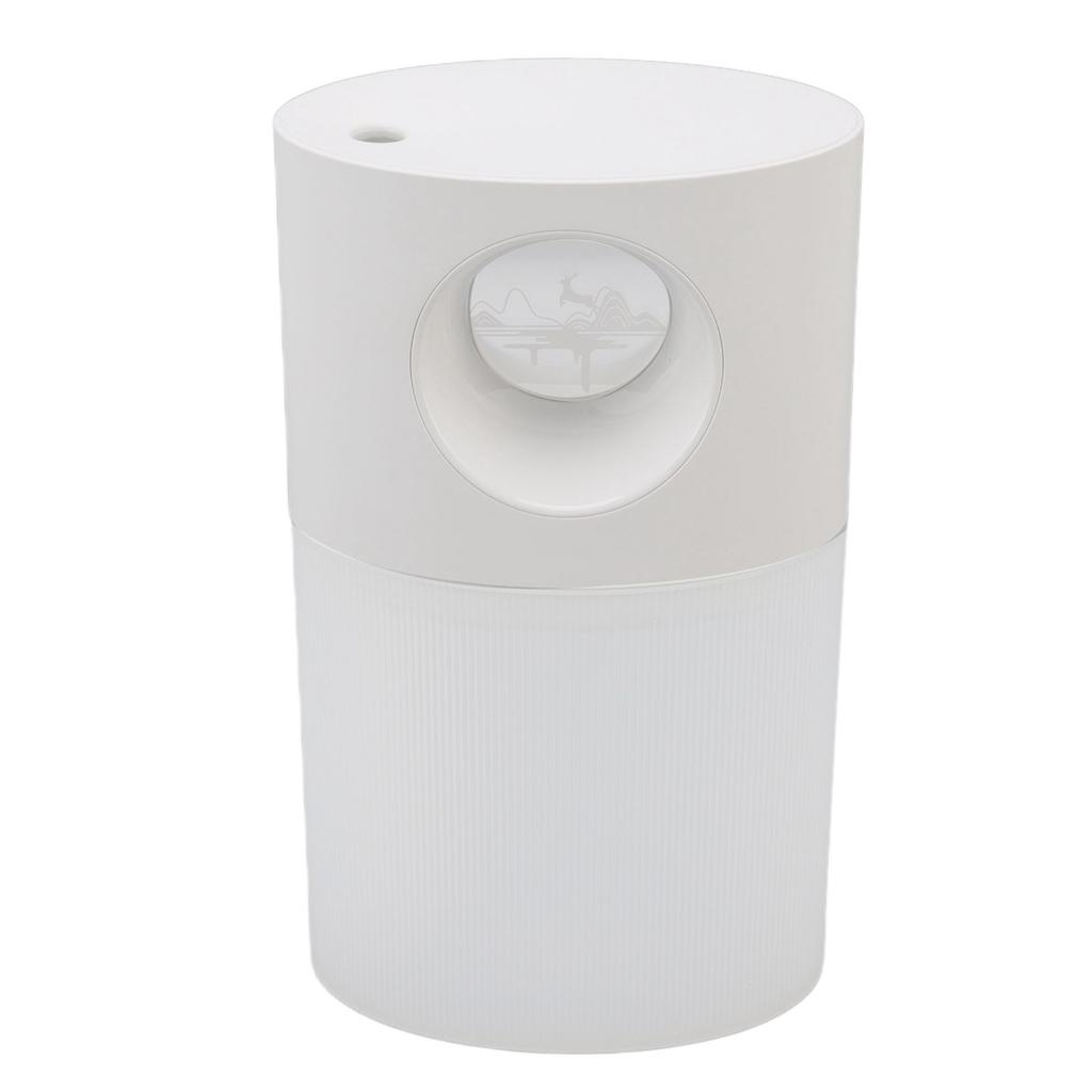 Mini Humidifier Quiet USB Rechargeable Fine Mist Portable Desktop Humidifier with Night Light for Home Office 350ml