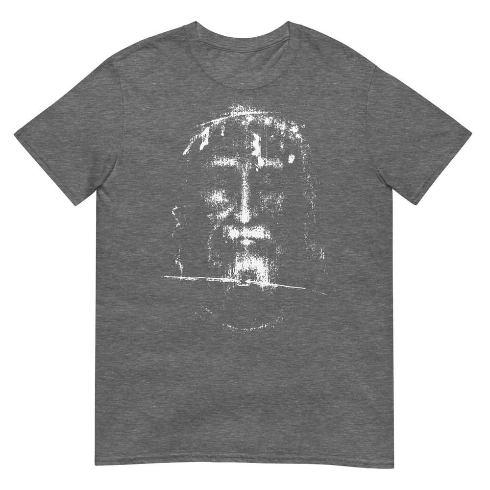 The Holy Face Shroud Of Turin Jesus Christ Face Religious Tshirt