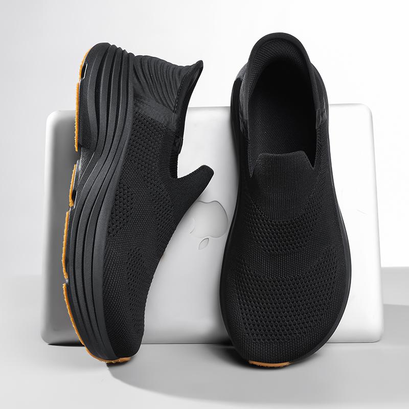 Minimalist Slip on Men Barefoot Shoes Outdoor Wide Toe Zero Soles Walking Sneakers Breathable Lightweight Casual Sport Footwear