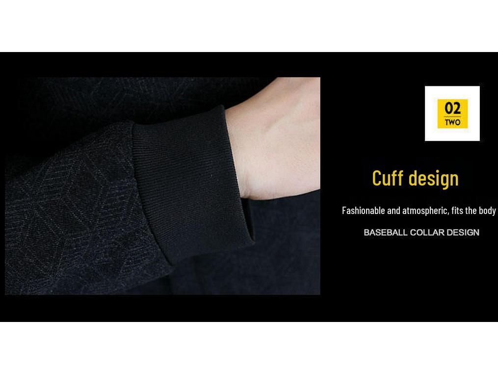 2026 Spring/Autumn Men's Versatile Lapel Jacket Shirt - Casual, Stylish Commuting Wear for Middle-Aged and Young Adults